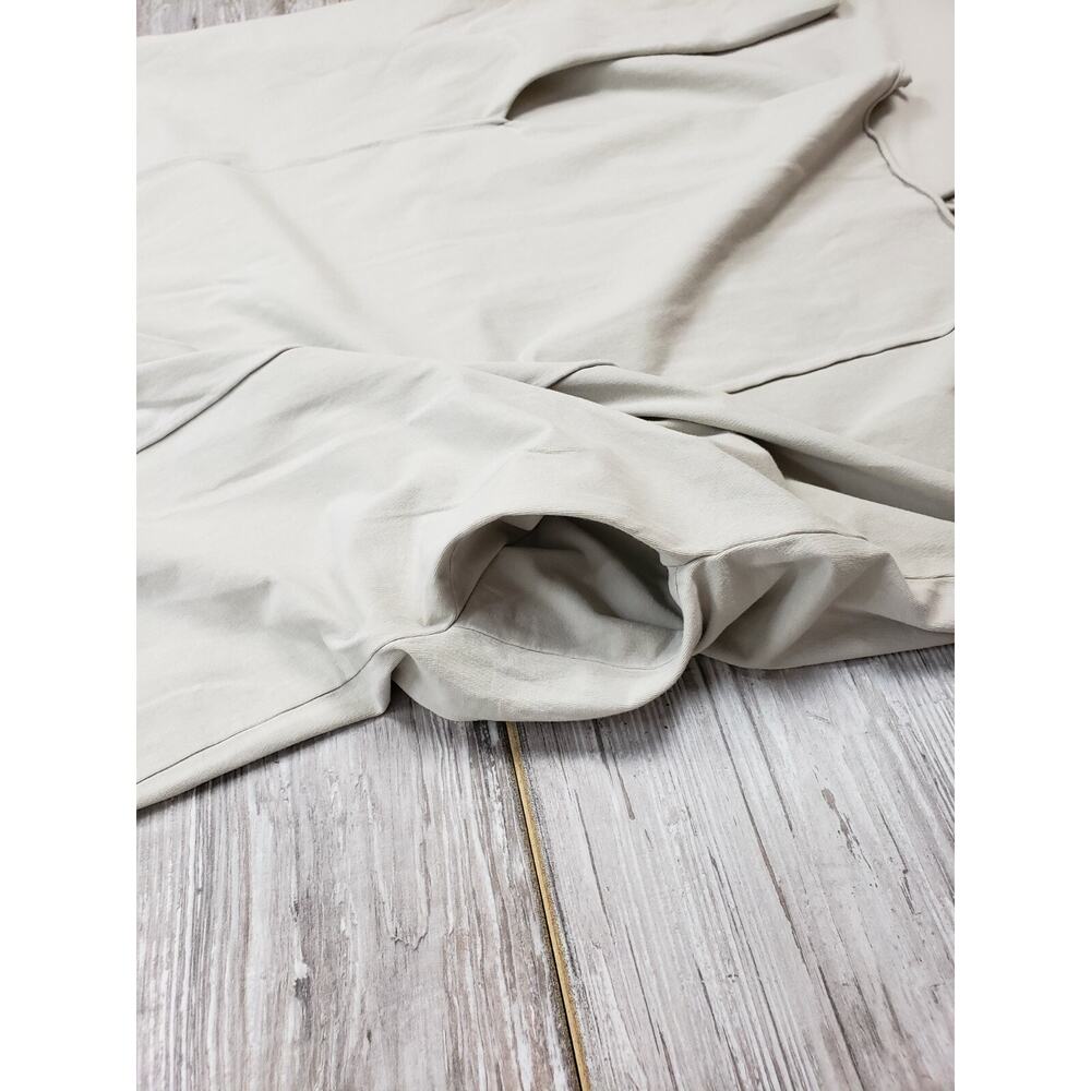 Luukaa Tan Collared Mid Sleeve‎ Dress Sizes 5 with Pockets Peaked Back - Picture 4 of 8